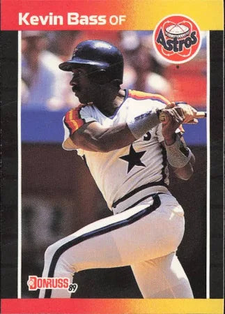 1989 Donruss Kevin Charles Bass Baseball Card #325