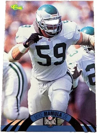 1995 Classic Pro Line Clyde Simmons Football Card #305