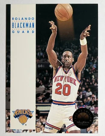 1993 Skybox Premium Edition Rolando Blackman Basketball Card #125