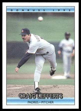1992 Donruss Craig Lindsay Lefferts Baseball Card #162