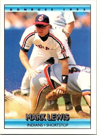 1992 Donruss Mark David Lewis Baseball Card #273