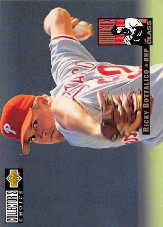 1993 Upper Deck Collectors Choice Rookie Class Ricky Bottalico Baseball Card #653