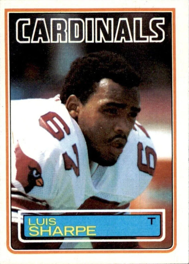 1983 Topps Luis Sharpe Football Card #161