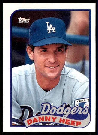 1989 Topps Danny Heep Baseball Card #198