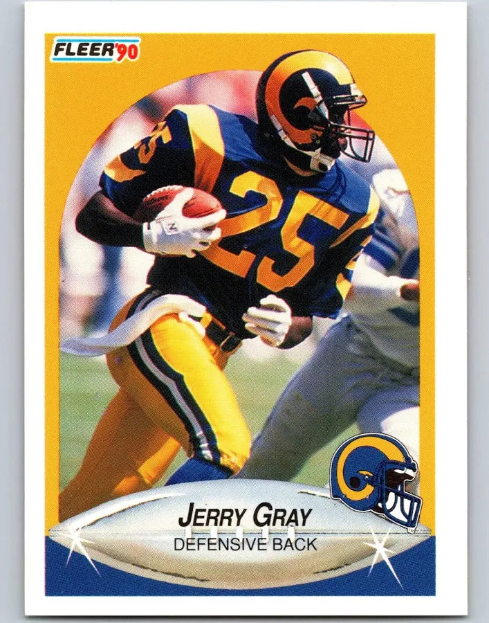 1990 Fleer Jerry Gray Football Card #37