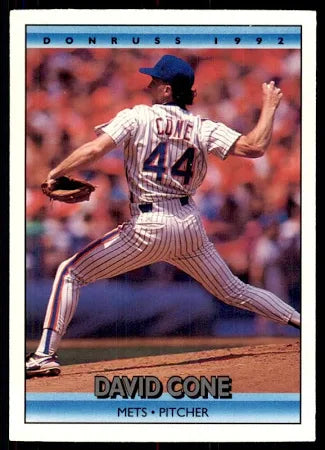 1992 Donruss David Brian Cone Baseball Card #97