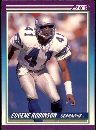 1990 Score Eugene Robinson Football Card #483