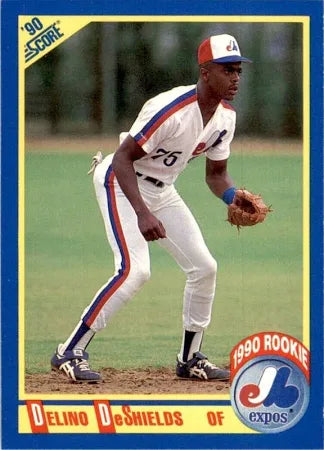 1990 Score Delino DeShields Baseball Card #645