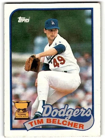 1989 Topps Tim Belcher Baseball Card #456