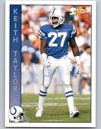 1992 Pacific Keith Taylor Football Card #449