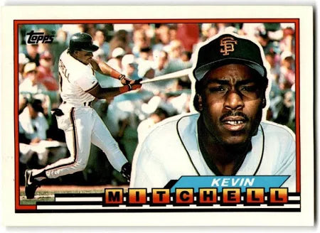 1989 Topps Kevin Darnell Mitchell Baseball Card #129