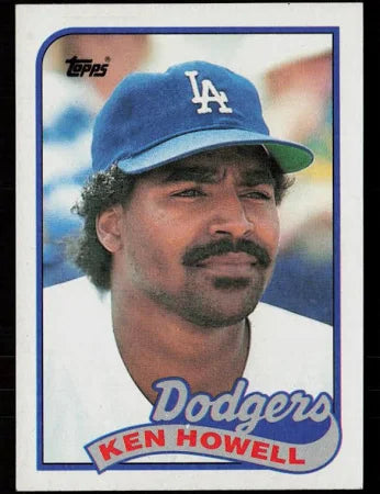1989 Topps Ken Howell Baseball Card #93