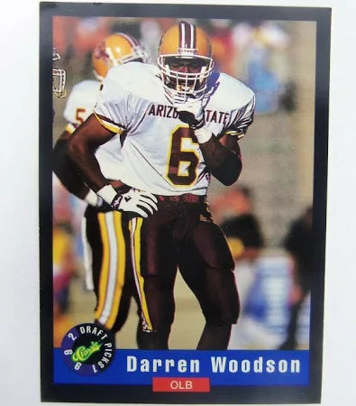 1992 Classic Draft Picks Darren Woodson Football Card #67