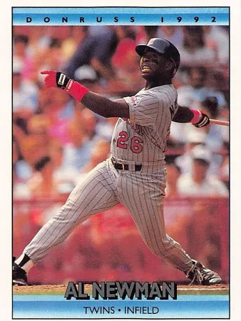 1992 Donruss Albert Dwayne Newman Baseball Card #339