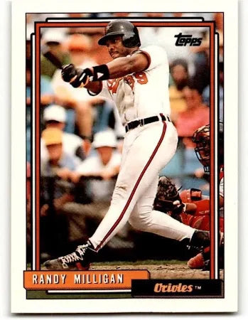 1992 Topps Randy Milligan Baseball Card #17