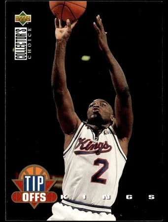 1994 Upper Deck Collectors Choice Tip Offs Mitch Richmond Basketball Card #188