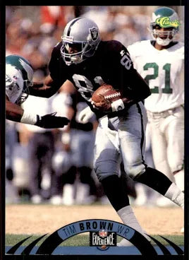 1995 Classic Tim Brown Football Card #36