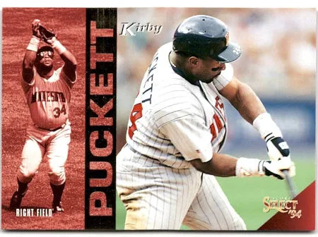 1994 Score Select Kirby Puckett Baseball Card #17