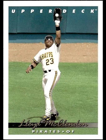 1993 Upper Deck LLoyd Mc Clendon Baseball Card #559