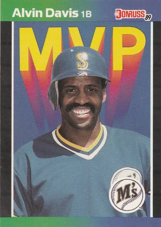 1989 Donruss Alvin Glenn Davis Baseball Card #BC-25
