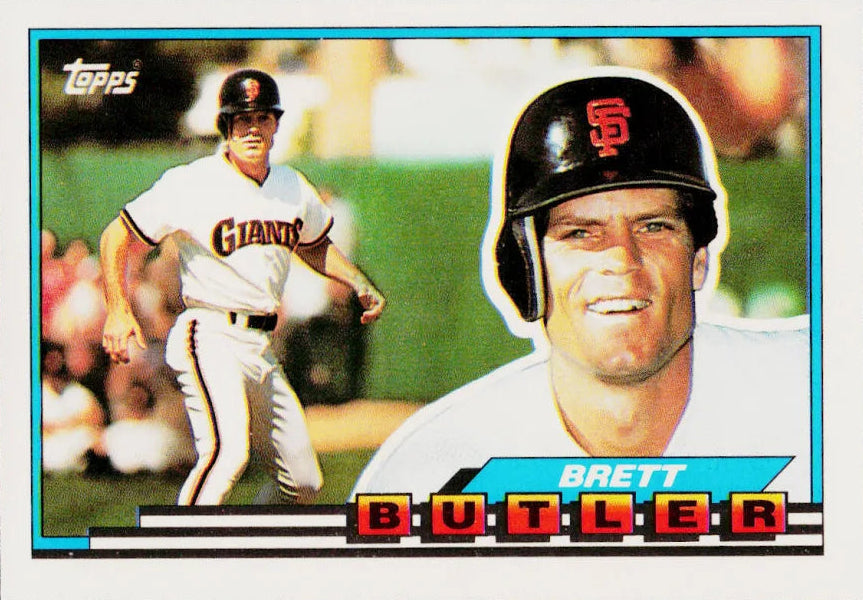 1989 Topps Brett Morgan Butler Baseball Card #62