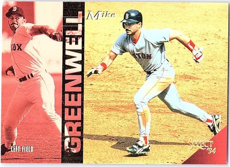 1994 Score Select Mike Greenwell Baseball Card #10