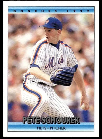 1992 Donruss Peter Alan Schourek Baseball Card #535