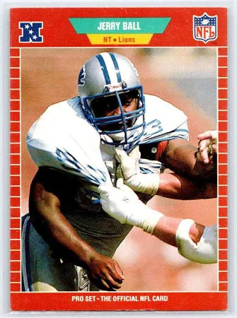 1989 NFL Pro Set Jerry Ball Football Card #116