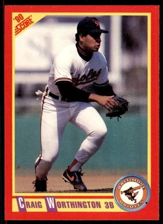 1990 Score Craig Worthington Baseball Card #234