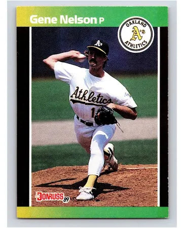 1989 Donruss Wayland (Gene) Eugene Nelson II Baseball Card #540