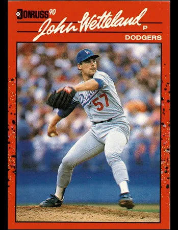 1990 Donruss John Karl Wetteland Baseball Card #671