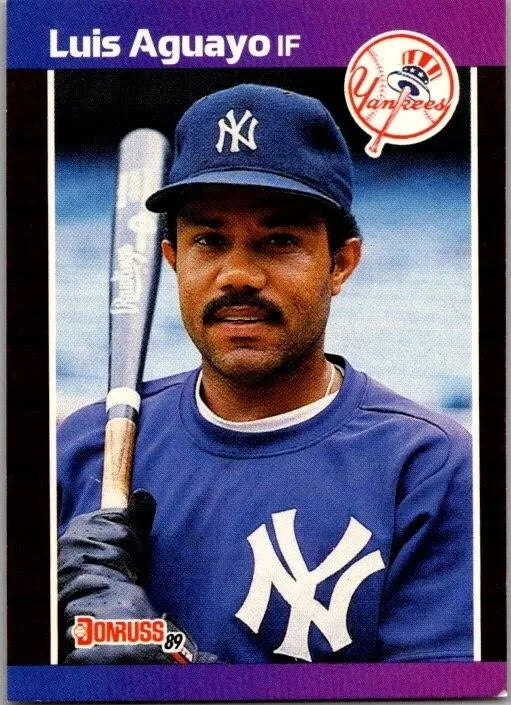 1989 Donruss Luis Aguayo Baseball Card #551