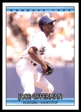 1992 Donruss Jose Antonio Offerman Baseball Card #721