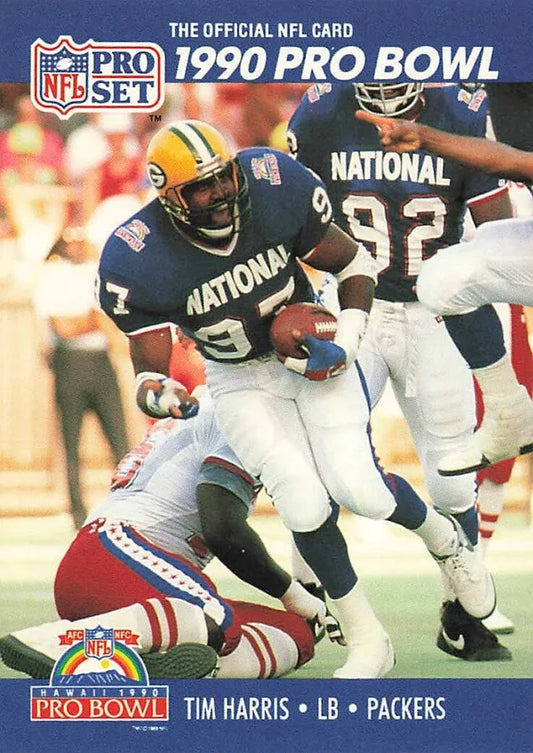 1990 NFL Pro Set Tim Harris Football Card #393