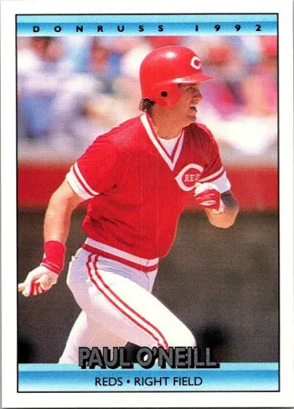 1992 Donruss Paul Andrew O'Neill Baseball Card #63
