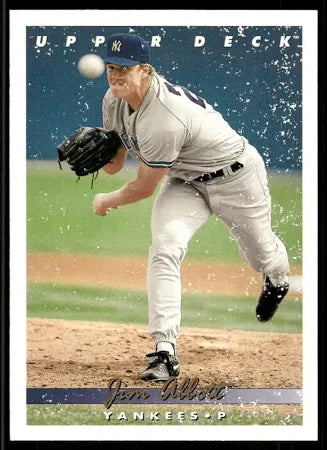 1993 Upper Deck Jim Abbott Baseball Card #554