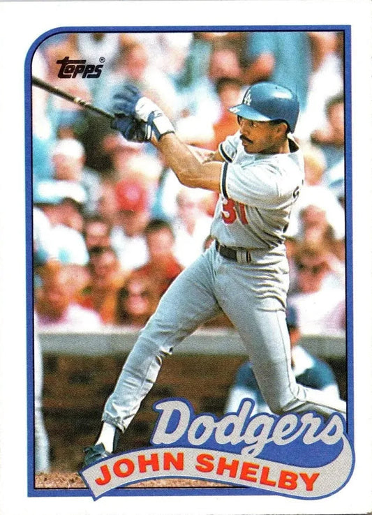 1989 Topps John Shelby Baseball Card #175