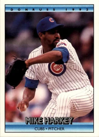 1992 Donruss Michael Anthony Harkey Baseball Card #241