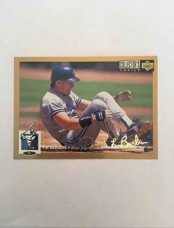 1994 Upper Deck Collectors Choice Pat Borders Baseball Card #60