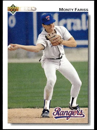 1992 Upper Deck Monty Fariss Baseball Card #462