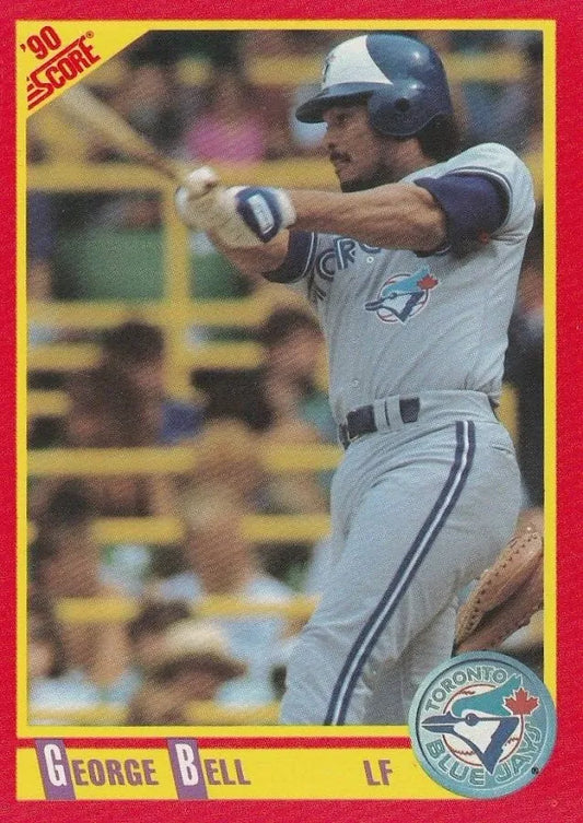 1990 Score George Bell Baseball Card #286