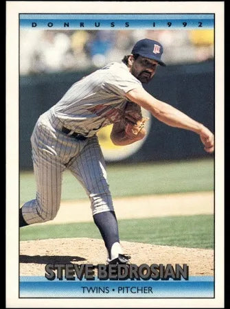 1992 Donruss Stephen Wayne Bedrosian Baseball Card #184