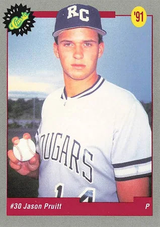 1991 Classic Draft Picks Jason Pruitt Baseball Card #26