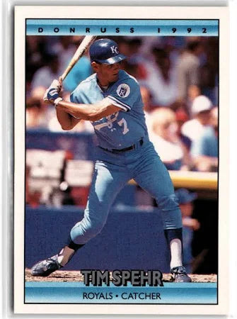1992 Donruss Timothy Joseph Spehr Baseball Card #689