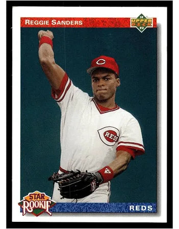 1991 Upper Deck Reggie Sanders Baseball Card #27