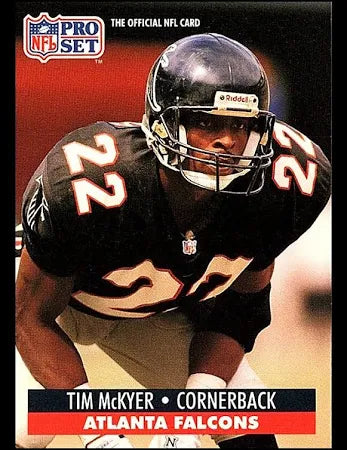 1991 NFL Pro Set Tim McKyer Football Card #817
