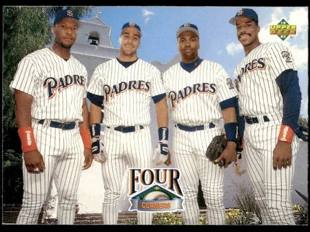 1993 Upper Deck Team Stars Gary Sheffield, Phil Plantier, Tony Gwynn, Fred McGriff Baseball Card #474