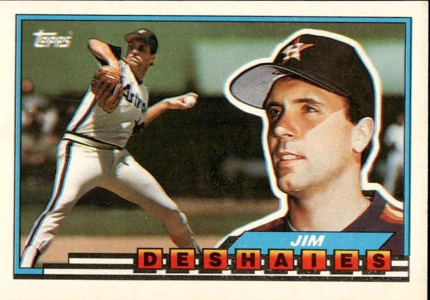 1989 Topps James Joseph Deshaies Baseball Card #29