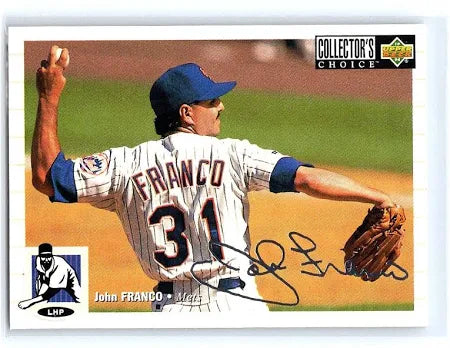 1994 Upper Deck Collectors Choice John Franco Baseball Card #414