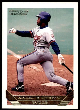 1993 Topps Marquis Grissom Baseball Card #15